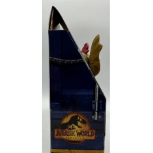 Jurassic World Dilophosaurus Dinosaur Toy Green & Red Mattel 🆕⌚📦🏃💨🚚 - Picture 14 of 16